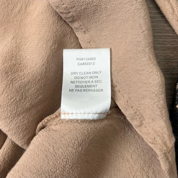 😁For Love & Lemons Festival Lace Bell Sleeve Dress - Tan - Size XS - Picture 11 of 11